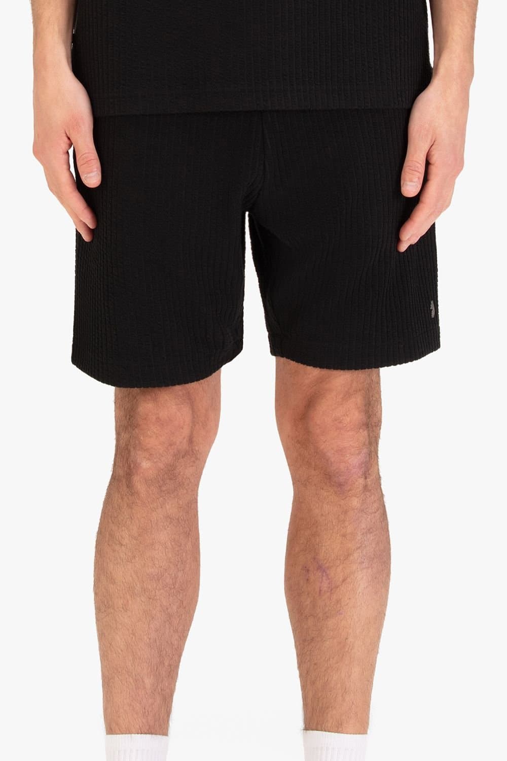 Luke 1977 Luke 1977 Men's Waffle Short Textured Short in Black