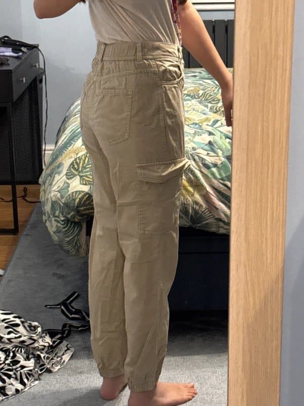 New Look Beige Cargo pants