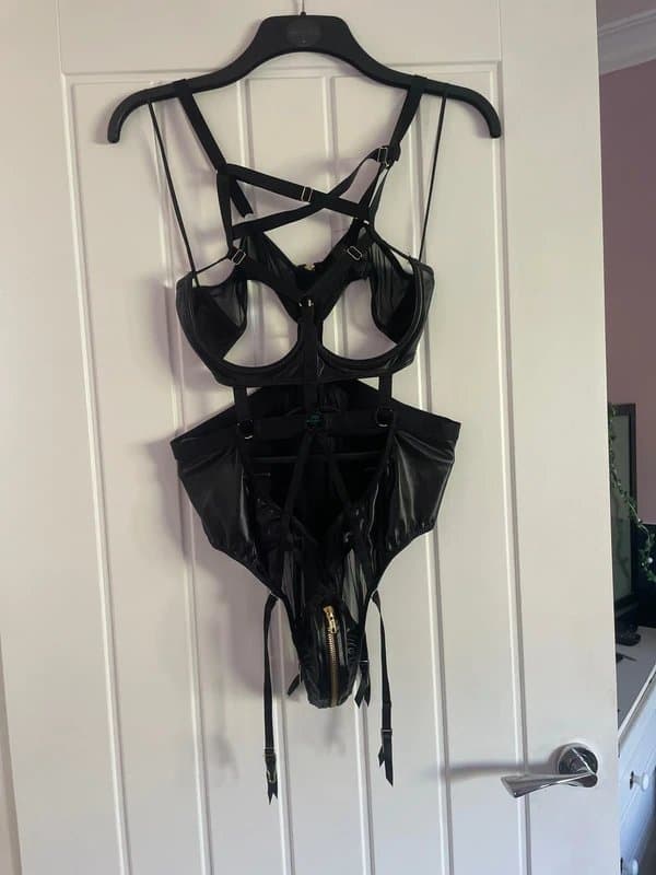 Ann Summers Gorgeous all in one Ann Summers leather look suit