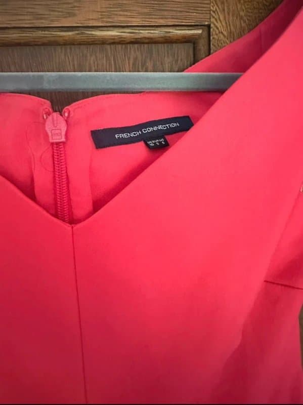 French Connection French connection off shoulder party wedding dress size S UK 10 EU 38