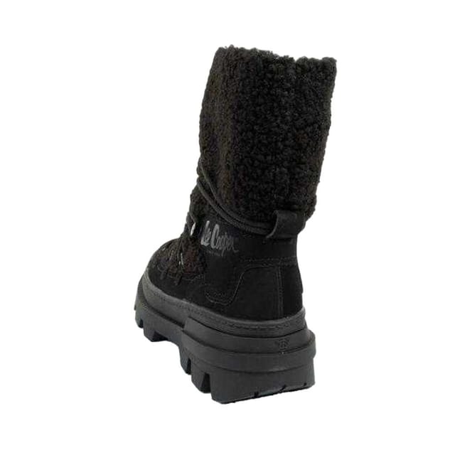 Lee Cooper Lee Cooper Women's logical Leather Snow Boots in Black - 2