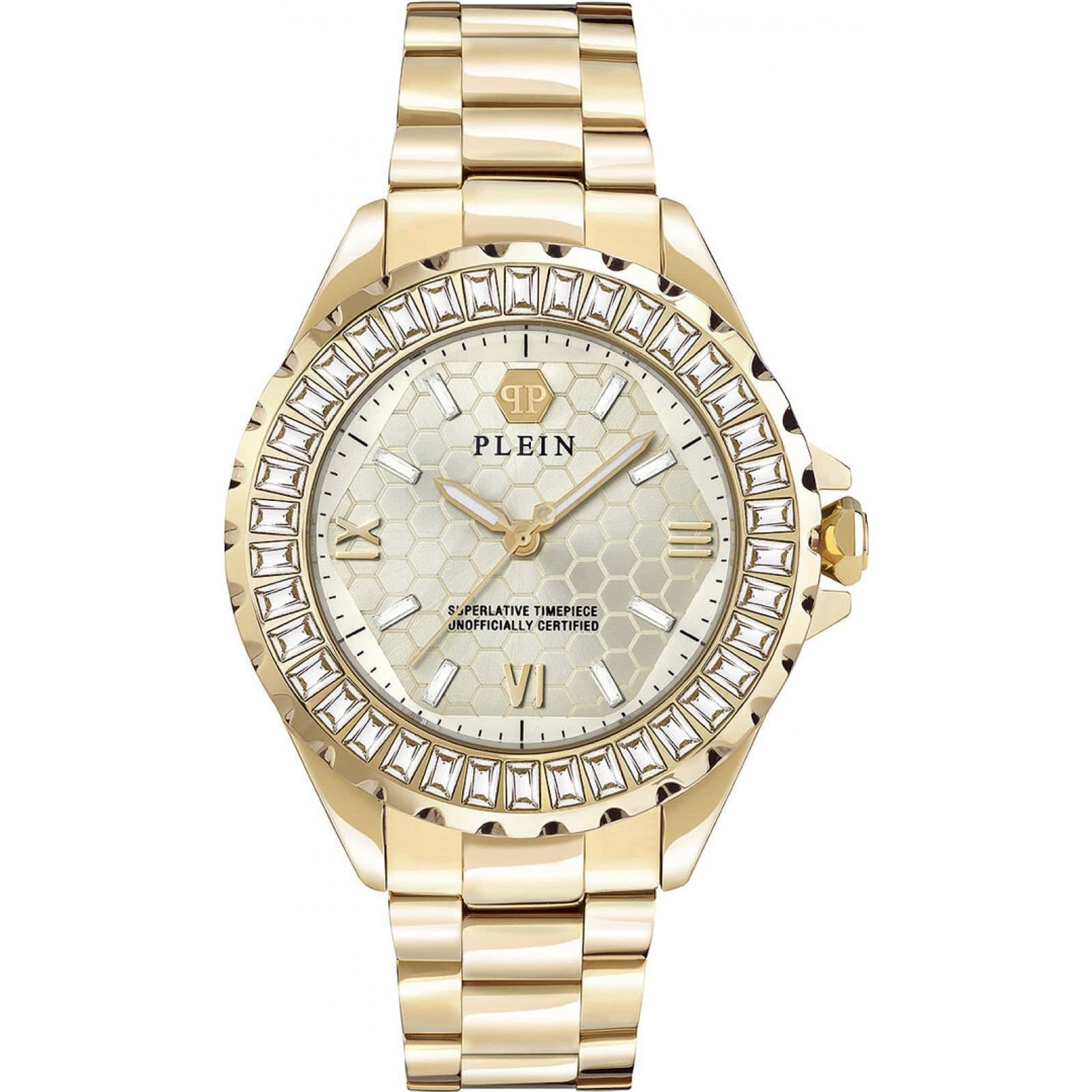 Philipp Plein Philipp Plein Women's PWPOA0624 38mm Quartz Watch in Gold