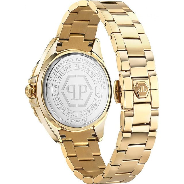 Philipp Plein Philipp Plein Women's PWPOA0624 38mm Quartz Watch in Gold - 2