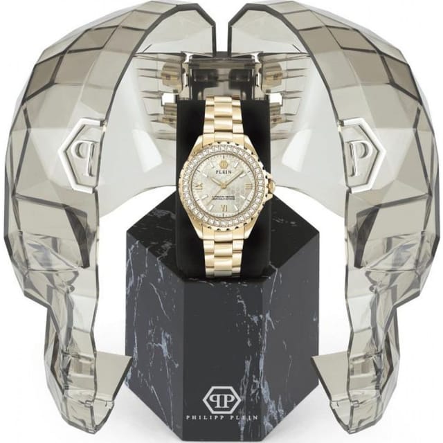 Philipp Plein Philipp Plein Women's PWPOA0624 38mm Quartz Watch in Gold - 3