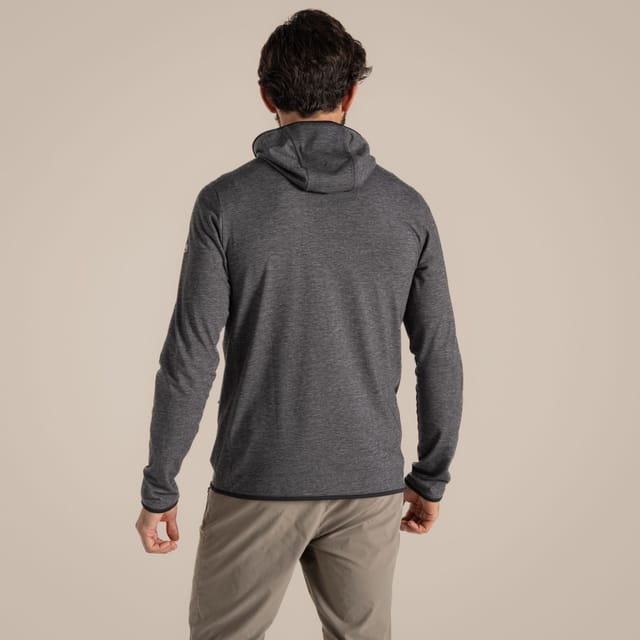 Craghoppers Craghoppers Men's NosiLife Deft Hooded Insect-Repellent Full-Zip Jacket in Grey - 2