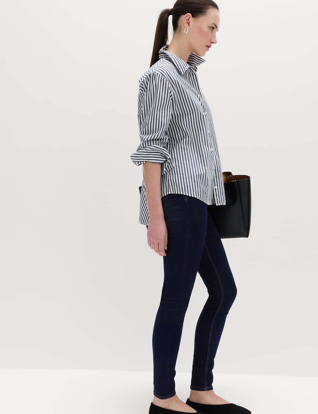 Marks & Spencer M&S Ivy Skinny Jeans Indigo Mix - 4