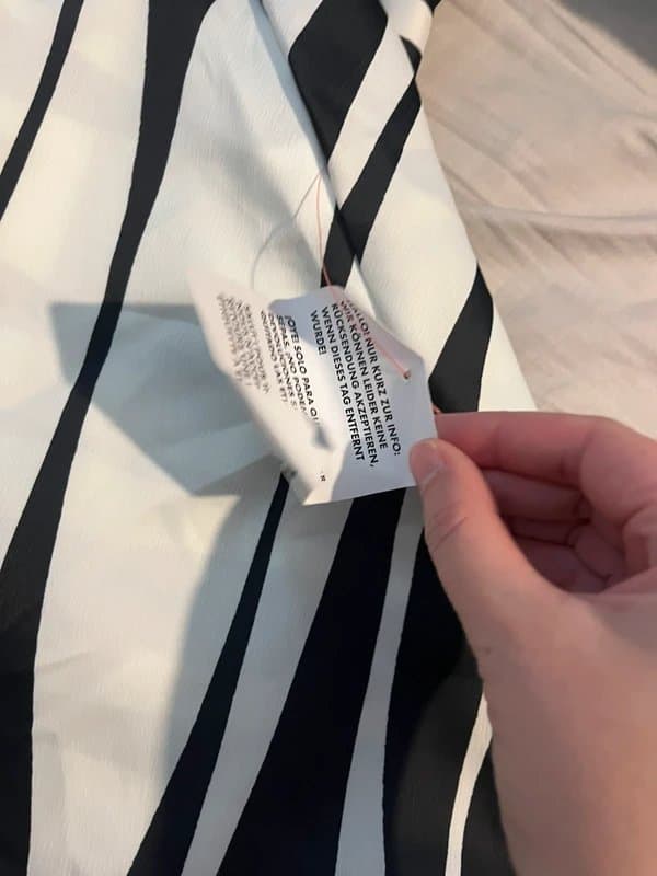ASOS Asos Design Zebra Print Satin Midi Skirt – UK 12