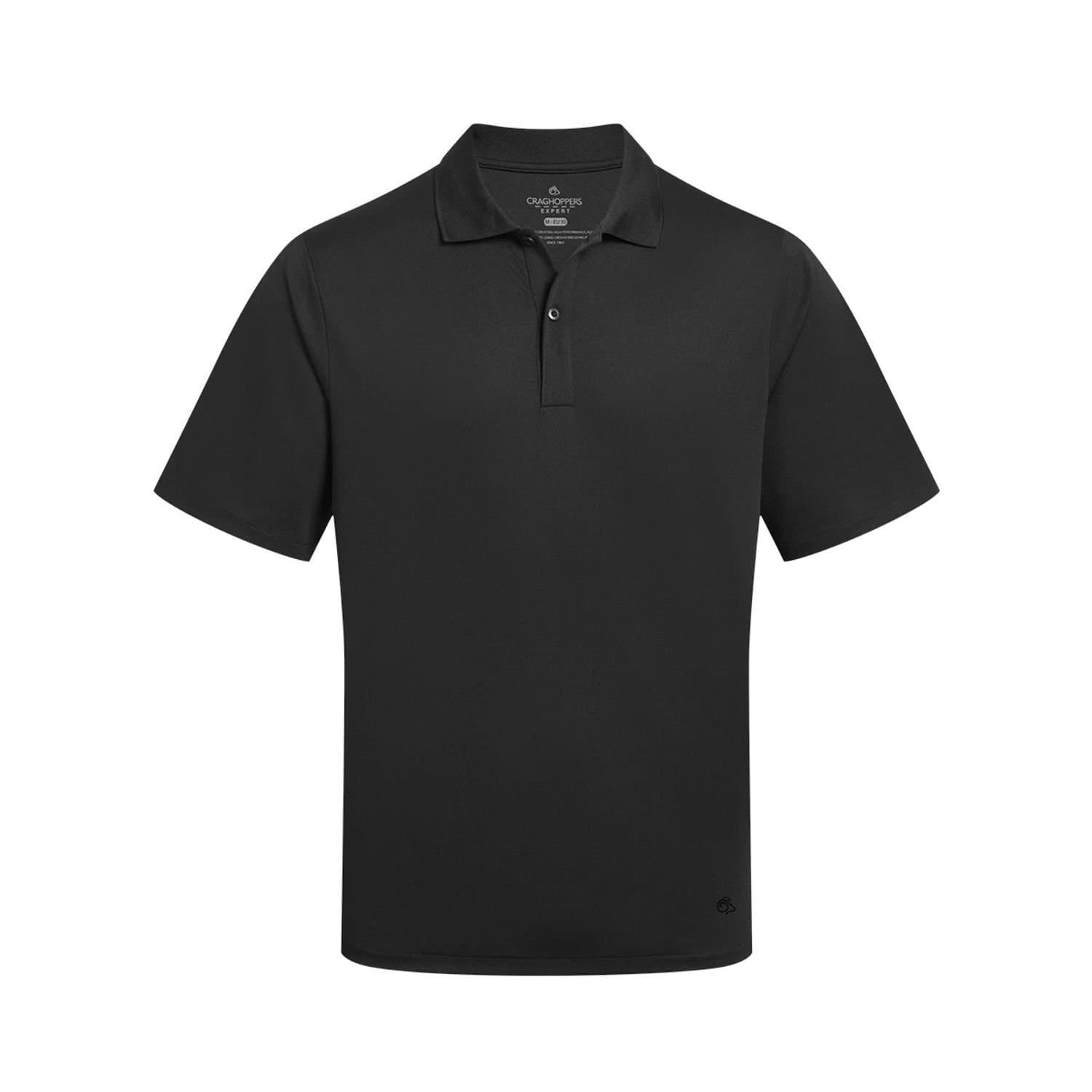 Craghoppers Craghoppers Men's Basecamp Wicking Polo Shirt in Black