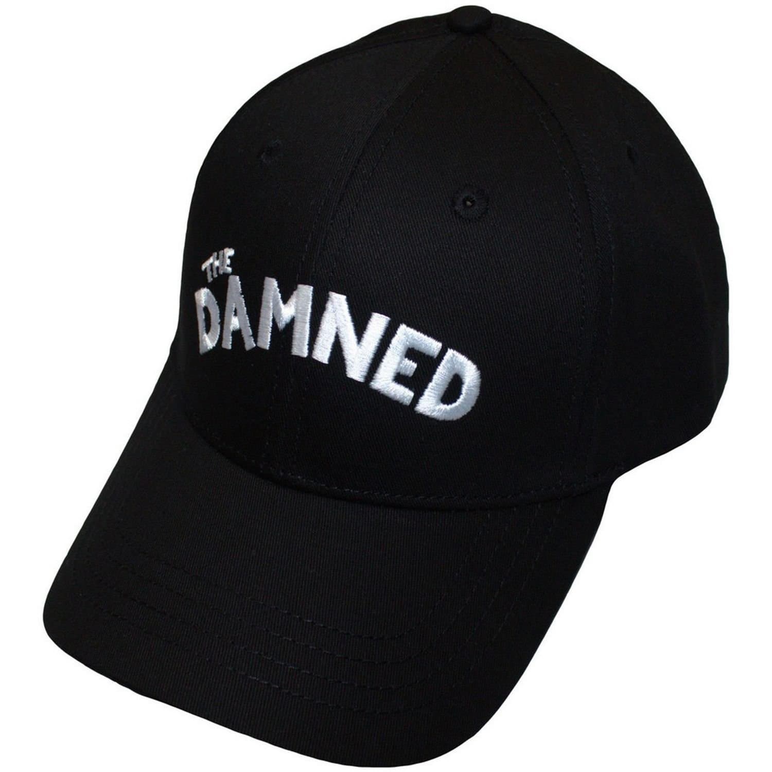 The Damned The Damned Men's Arched Logo Baseball Cap in Black