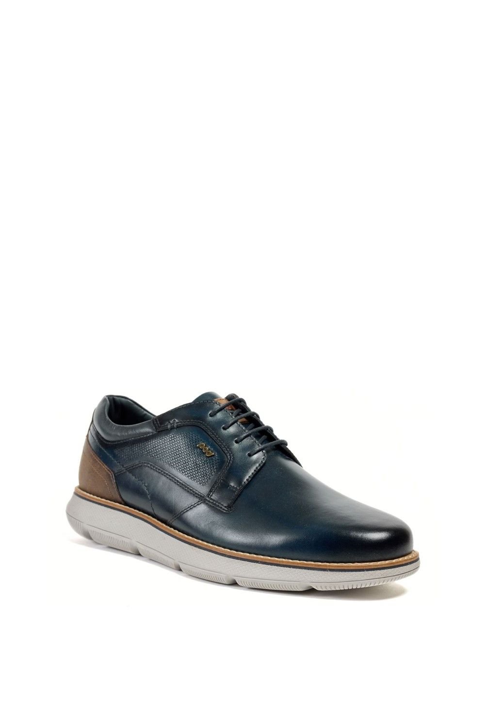 Pod Pod Men's Finch Casual Derby in Navy - 4