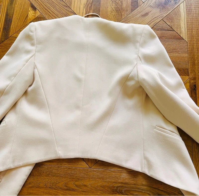 Topshop Women’s Cream Blazer