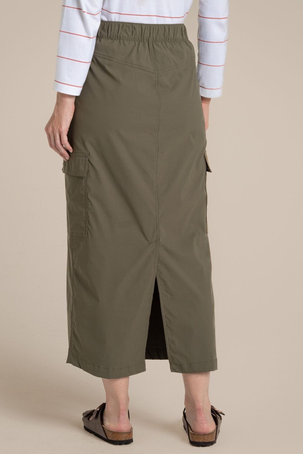 Craghoppers Craghoppers Women's NosiLife Pro Midi Insect-Repellent Skirt in Green - 2