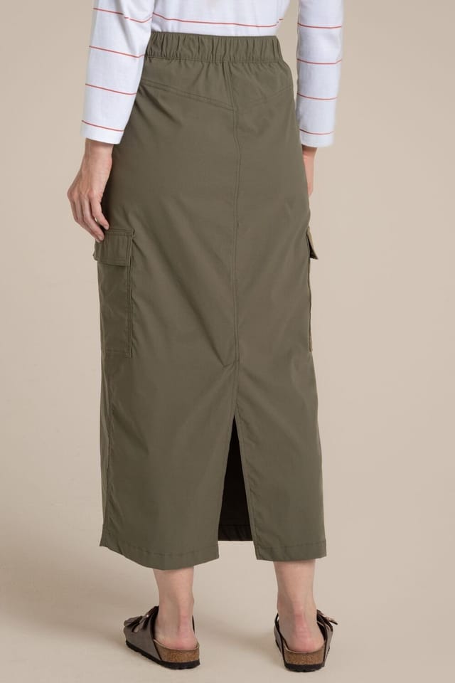 Craghoppers Craghoppers Women's NosiLife Pro Midi Insect-Repellent Skirt in Green - 2
