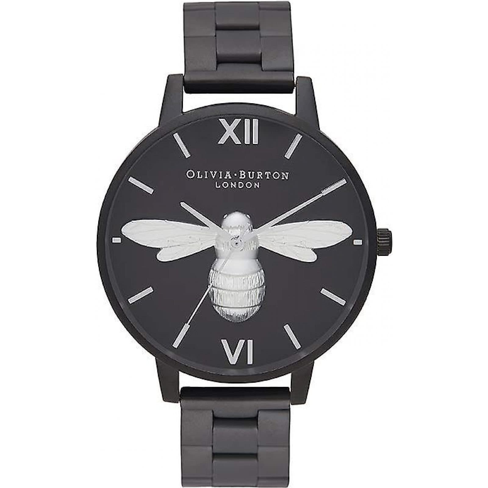Olivia Burton Olivia Burton Women's OB16SHB01 40mm Quartz Watch in Black