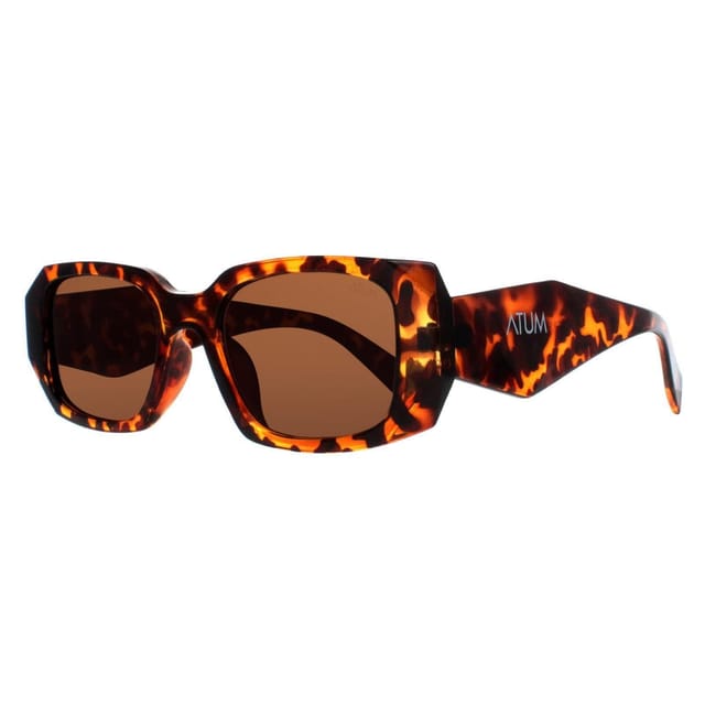 Atum Atum Women's Rectangle Shiny Havana Brown Nyx - 2