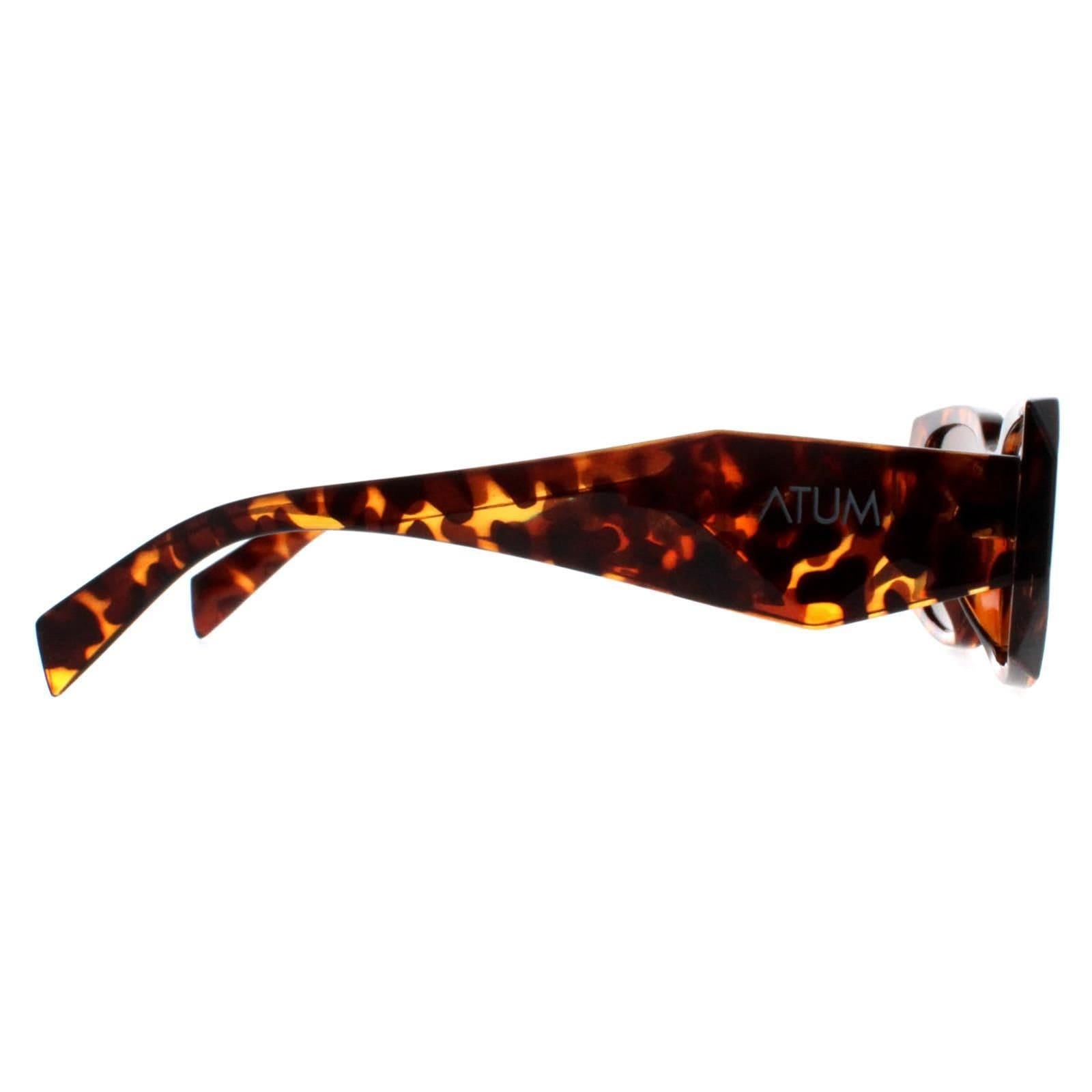 Atum Atum Women's Rectangle Shiny Havana Brown Nyx - 4