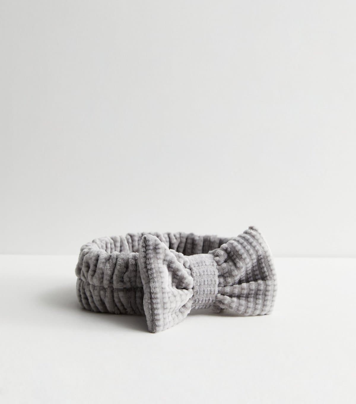 New Look New Look Pale Grey Waffle Beauty Headband