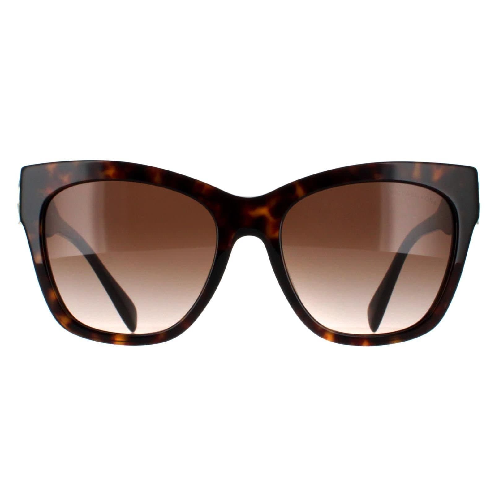 Michael Kors Michael Kors Women's Cat Eye Dark Tortoise Brown Gradient MK2182U Empire Square