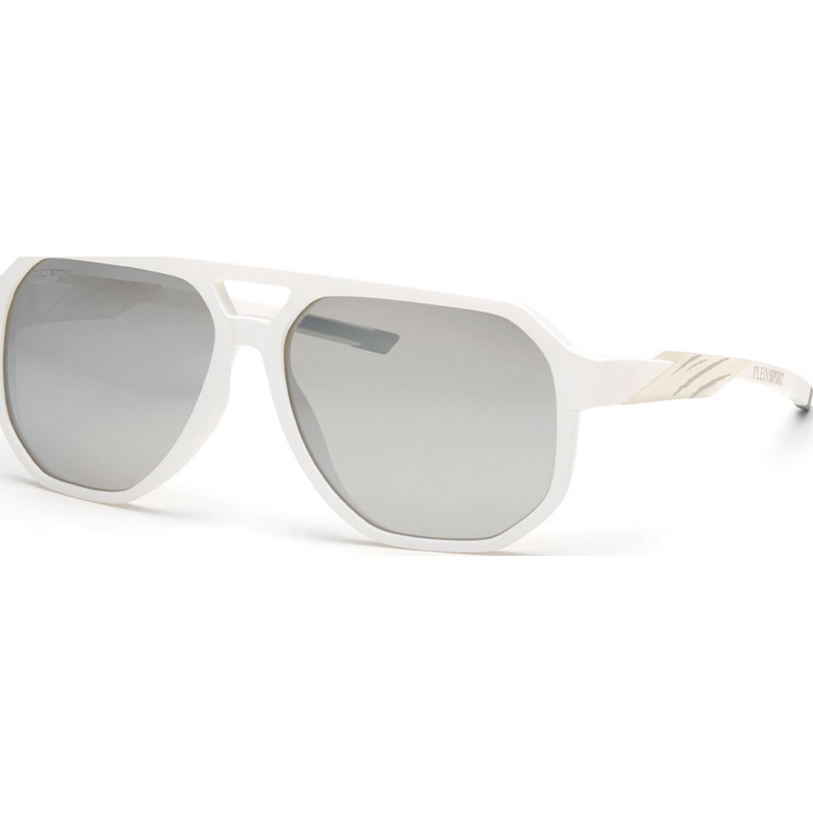 Plein Sport Plein Sport Men's SSP014-615WWP Square/Rectangle Sunglasses in White