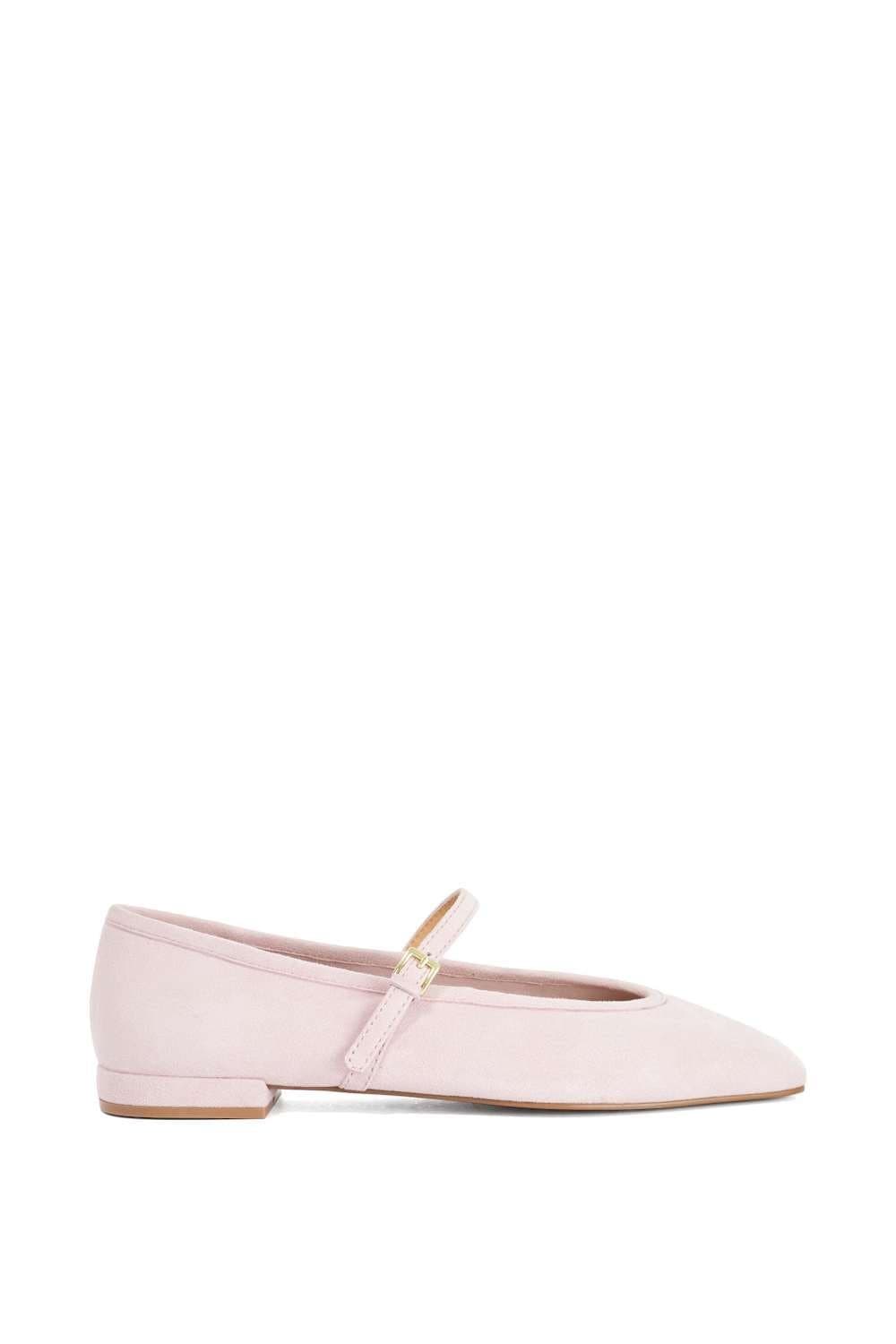 Dune London Dune London Women's 'Hearthrob' Suede Ballet Pumps in Pink