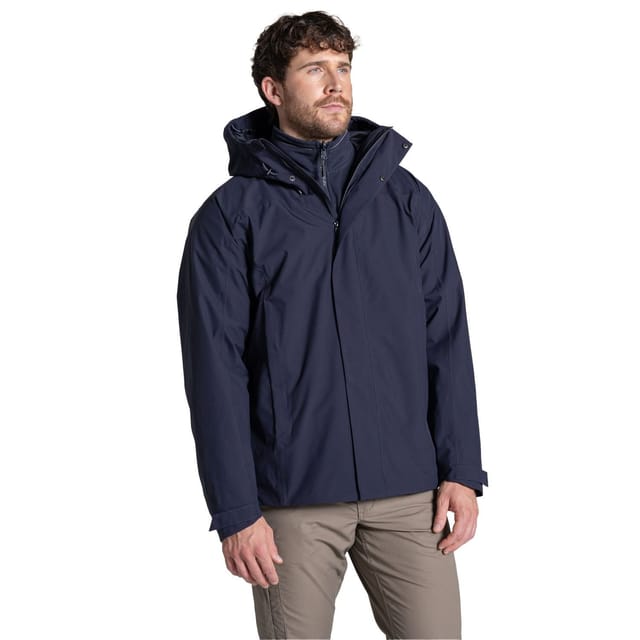 Craghoppers Craghoppers Men's Basecamp 3 in 1 Jacket in Navy - 3