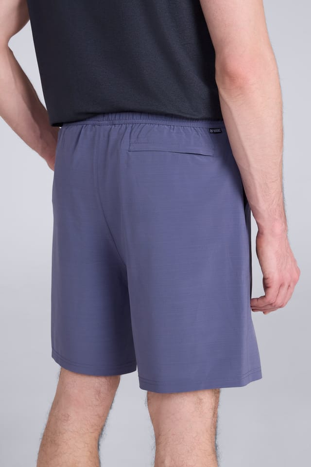 Animal Animal Men's 'Albie' Lightweight Stretchy Quick Dry Elastic Waist Active Shorts in Blue - 3