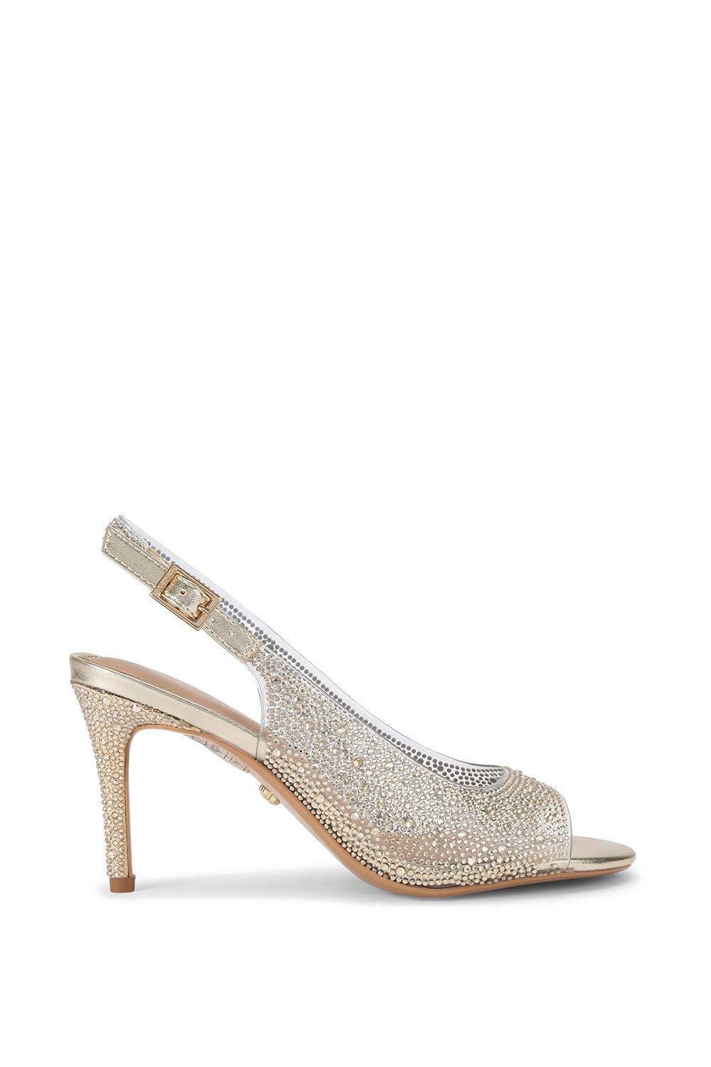 Carvela Carvela Women's 'Lovebird Sling' Heels in Gold - 3