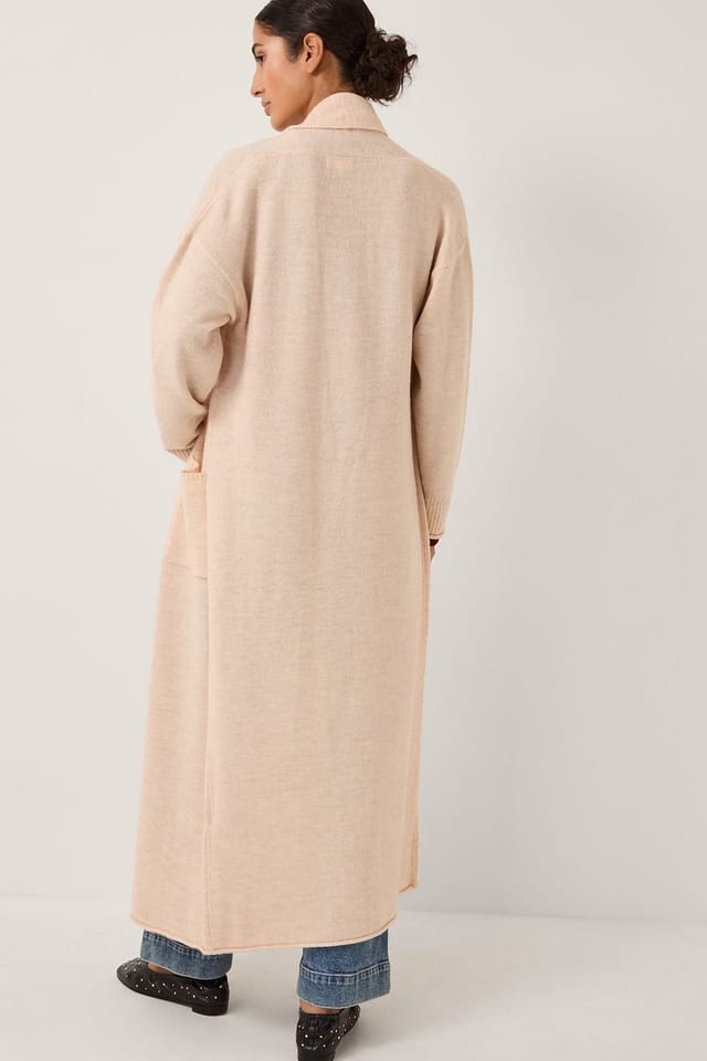 Monsoon Monsoon Women's Sacha Longline Cardigan Camel - 2
