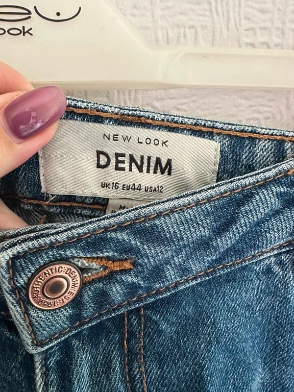 New Look Blue Denim Straight Leg Jeans