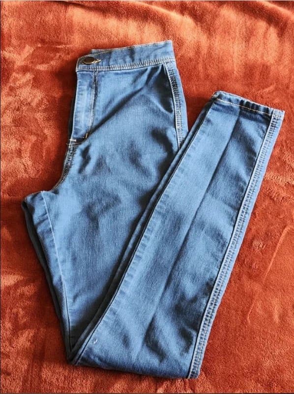 ASOS ASOS Denim High Waist Stretch Super Skinny Creased Jeans . Size 25/34