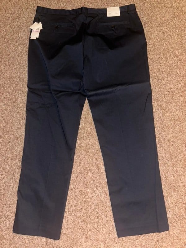 Calvin Klein Calvin Klein Men’s Navy Slim Fit Pants - 1