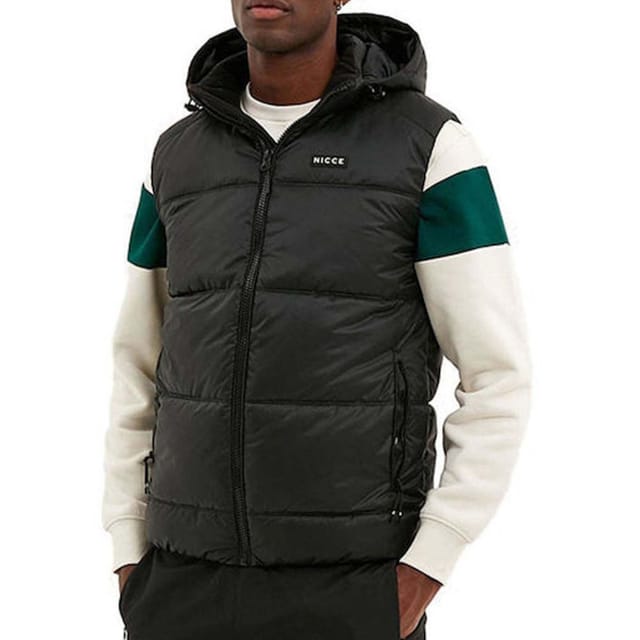 Nicce Nicce Men's Expo Black Gilet - 2