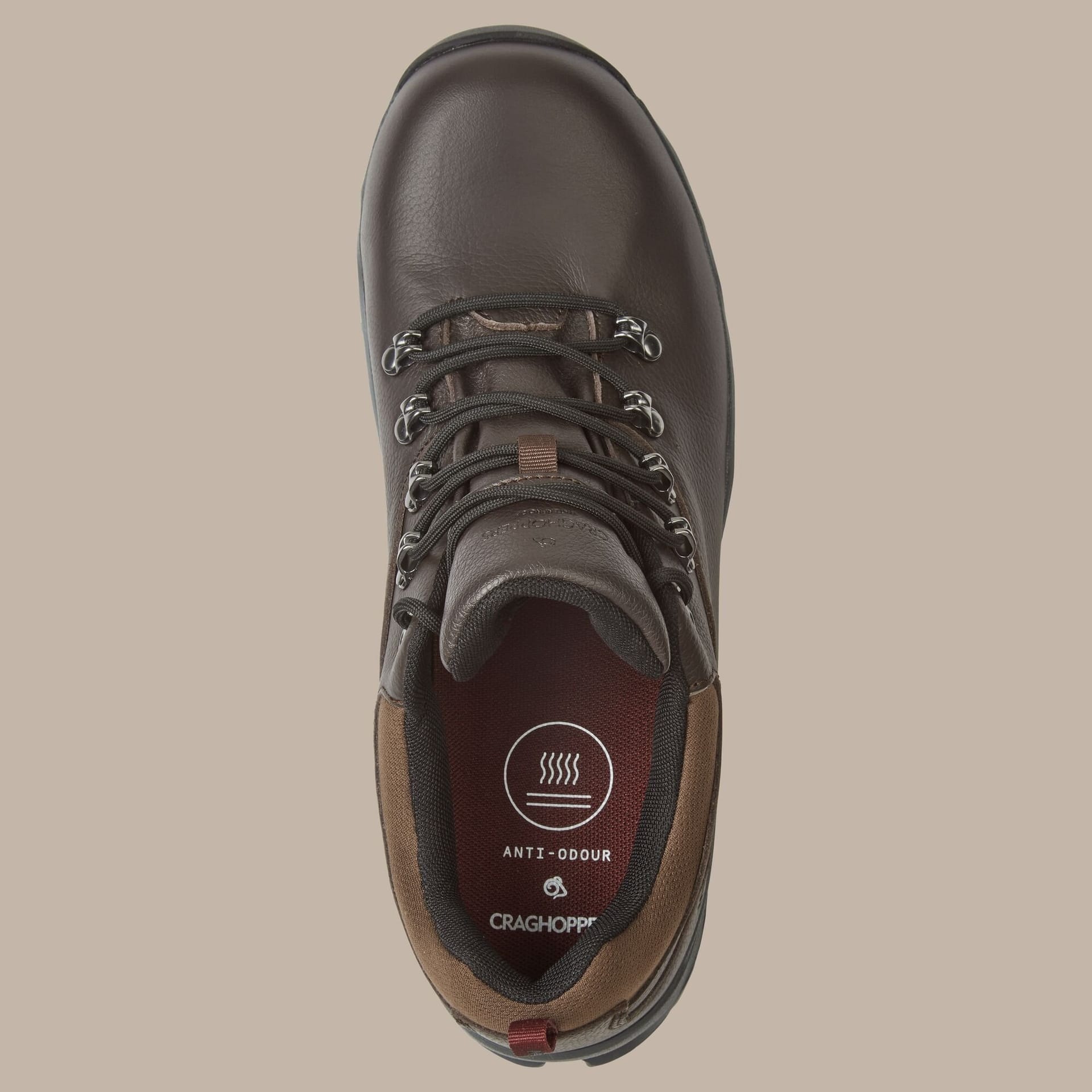 Craghoppers Craghoppers Men's Lite NewHide Walking Shoe 2 in Light Grey - 4