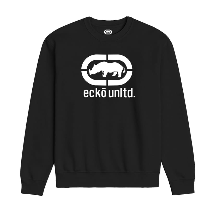 Ecko Untld. Ecko Untld. Men's Epic Logo Sweatshirt in Black - 1