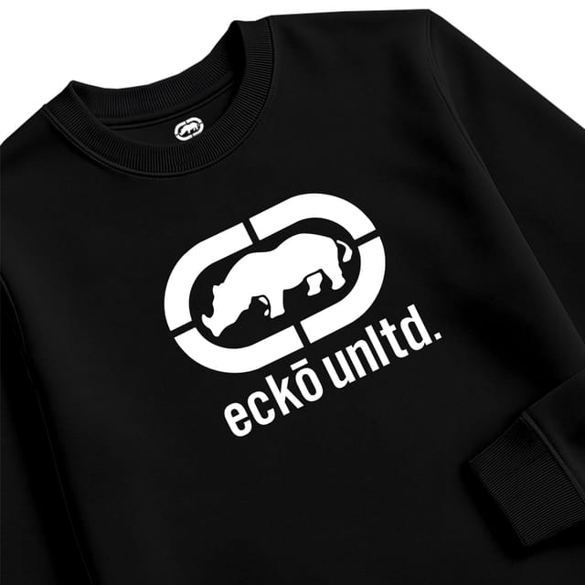 Ecko Untld. Ecko Untld. Men's Epic Logo Sweatshirt in Black - 3