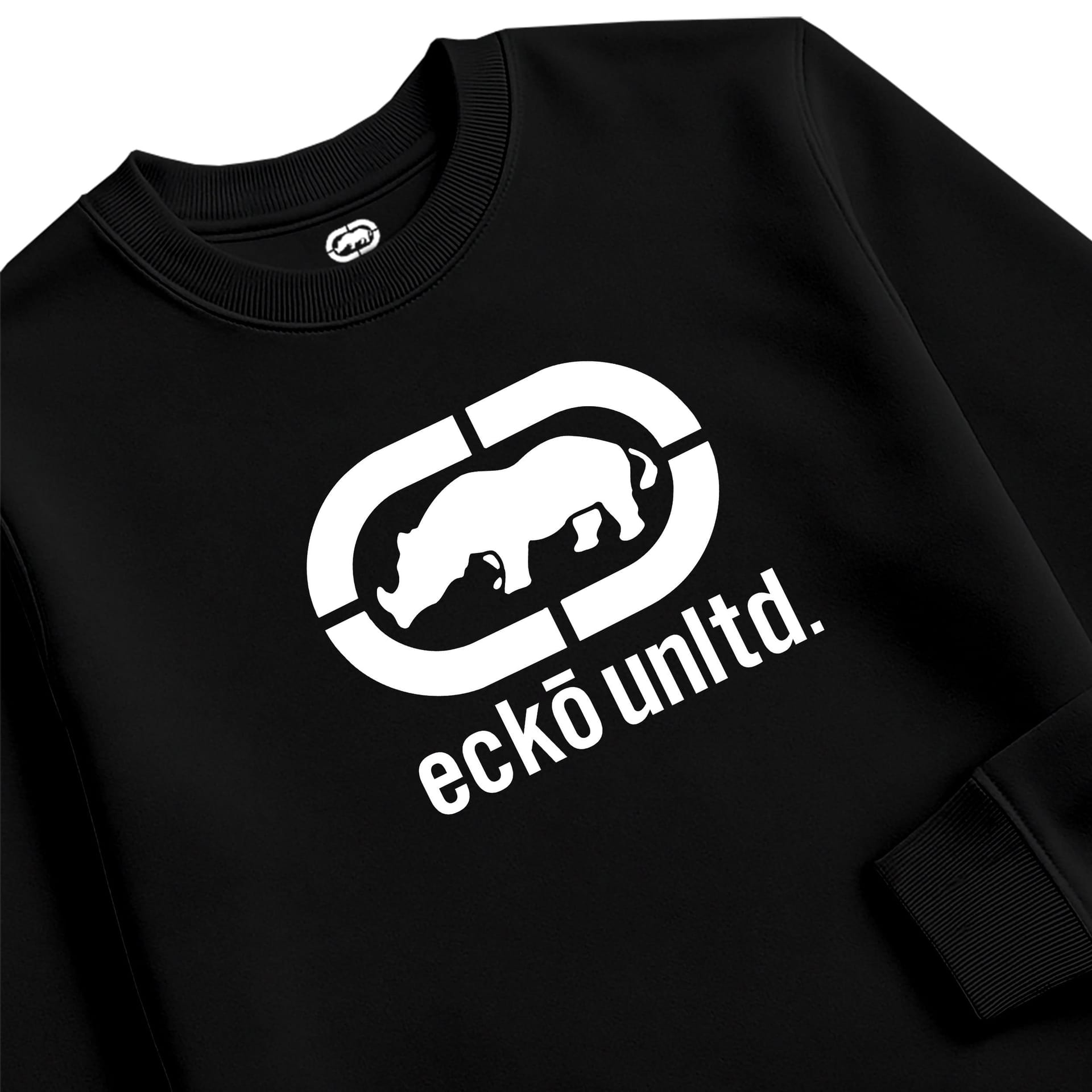 Ecko Untld. Ecko Untld. Men's Epic Logo Sweatshirt in Black - 4