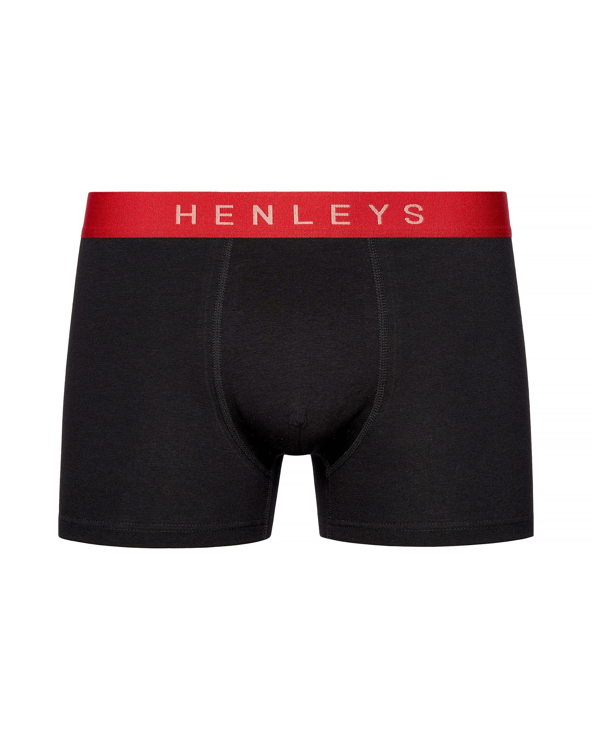 Henleys Henleys Men's Blackiris Boxers 5 Pack - 4