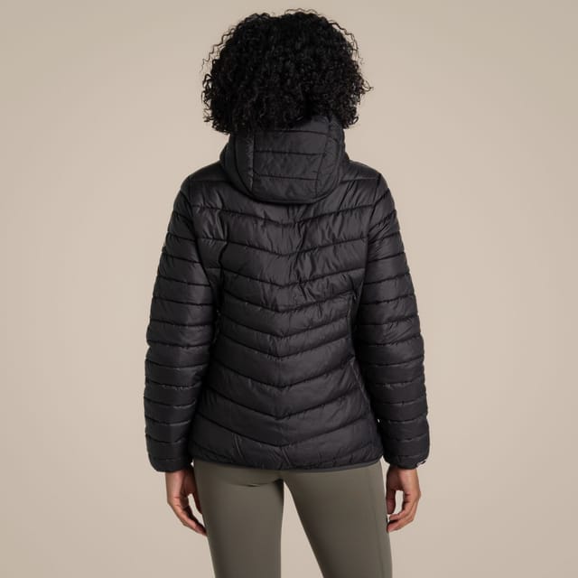 Craghoppers Craghoppers Women's Compresslite IX Hooded Water Repellent Insulating Jacket in Black - 2