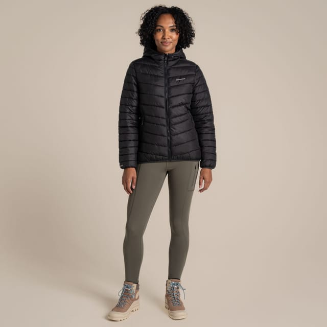 Craghoppers Craghoppers Women's Compresslite IX Hooded Water Repellent Insulating Jacket in Black - 3