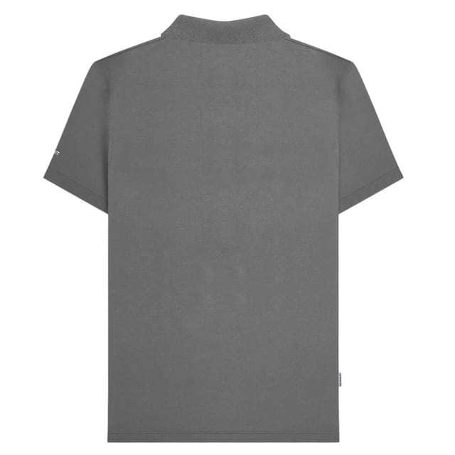 Lambretta Lambretta Men's Badge Polo Shirt in Dark Grey - 2