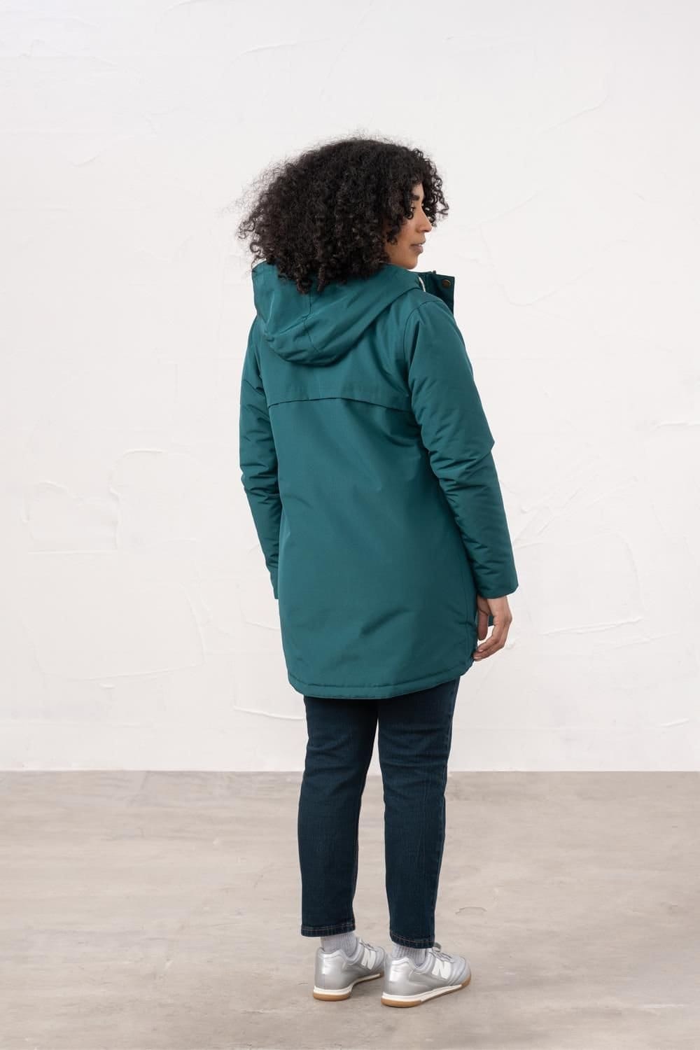 Lighthouse Clothing Lighthouse Clothing Women's Scarlet Waterproof Coat in Duck Egg Blue - 4