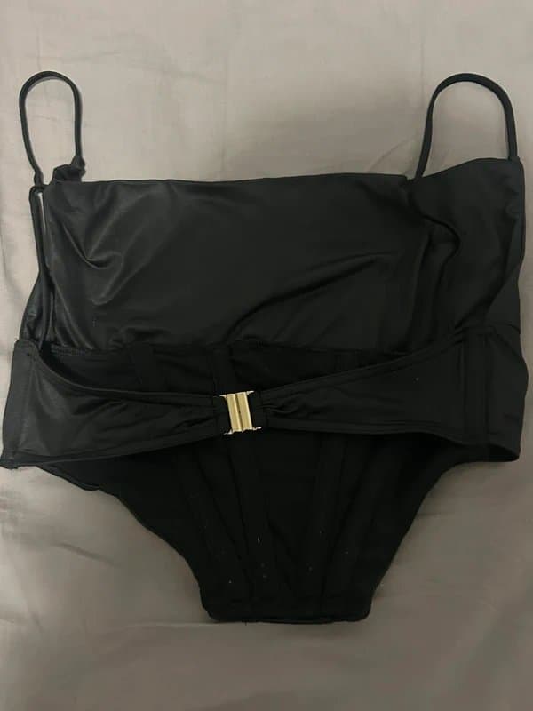 ASOS Asos Luxe corset cowl neck top