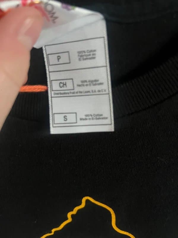 Fruit of the Loom Tiswas ITV t shirt tee small graphic band vintage vtg retro 90s crew neck fruit of the loom