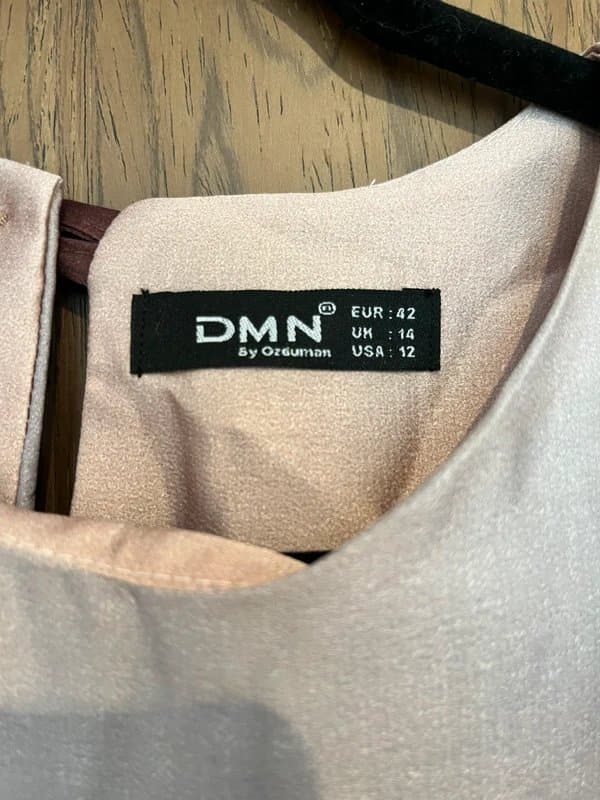 DMN Wedding Guest Maxi Dress UK 14 | Champagne Ombré |