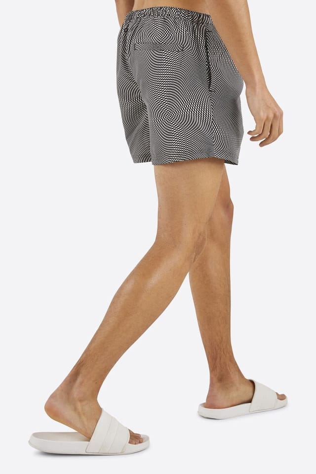 Nautica Nautica Men's 'Riker' 6" Swim Short in Black - 2