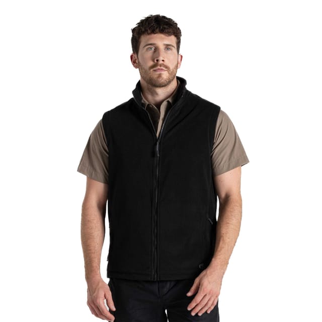 Craghoppers Craghoppers Men's Corey Fleece Gilet in Black - 2
