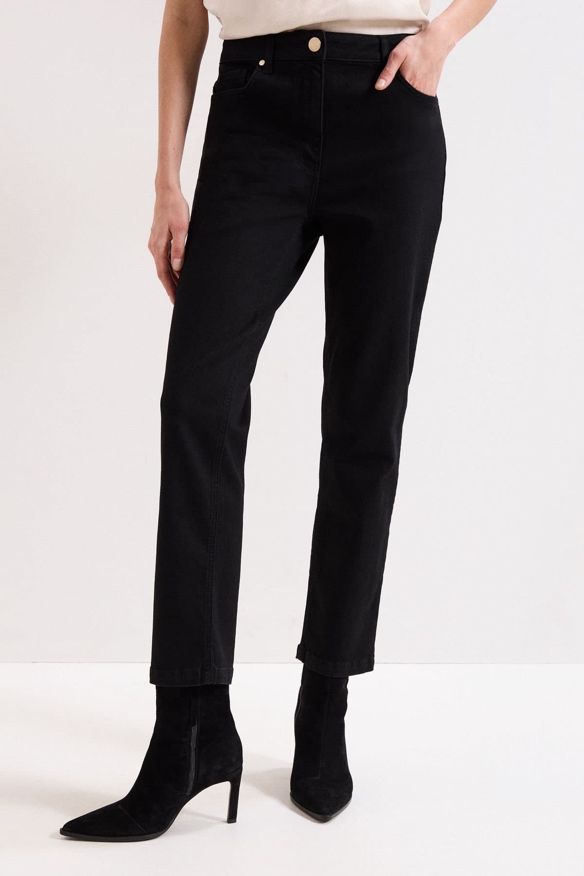 Phase Eight Phase Eight Women's Lillie Slim Jean in Black