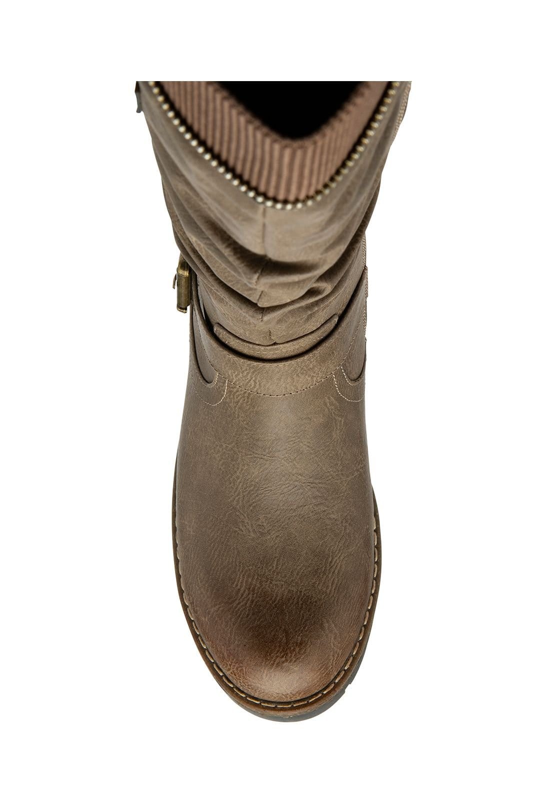 Lotus Lotus Women's 'Jennifer' Knee High Boots in Taupe - 4