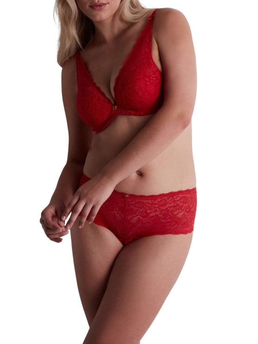 Aubade Aubade Women's Rosessence Care St. Tropez Short in Red - 4