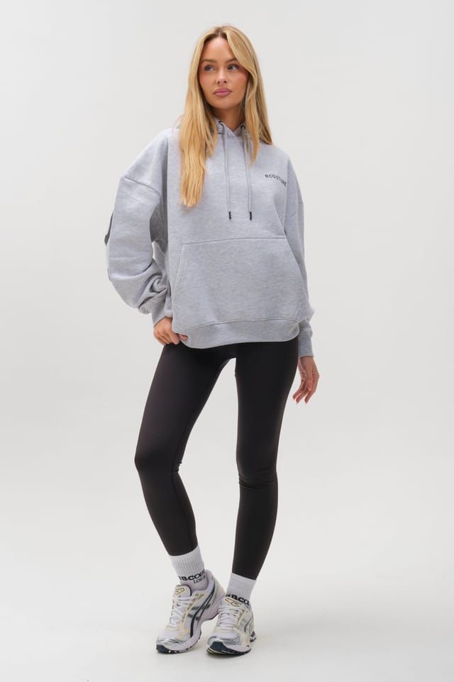 BCouture BCouture Women's Leggings & Oversized Hoodie Set in Grey - 2